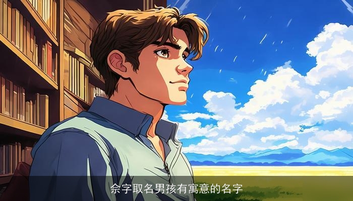 佘字取名男孩有寓意的名字