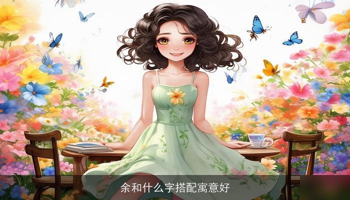 余和什么字搭配寓意好