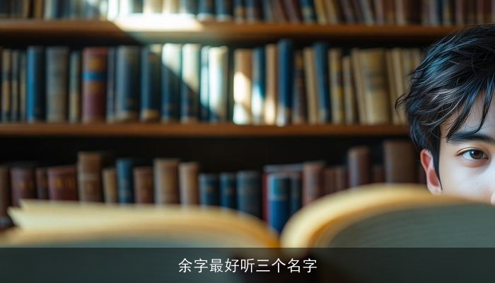 余字最好听三个名字
