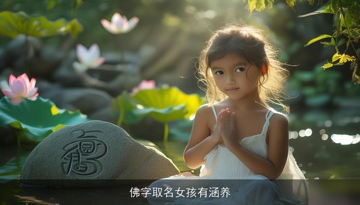 佛字取名女孩有涵养