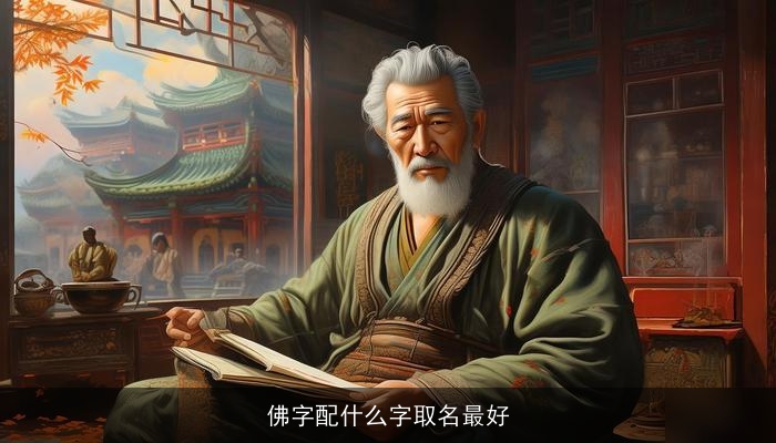 佛字配什么字取名最好