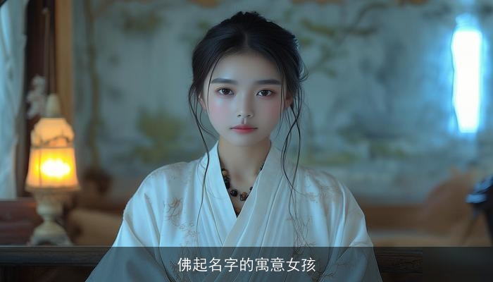 佛起名字的寓意女孩