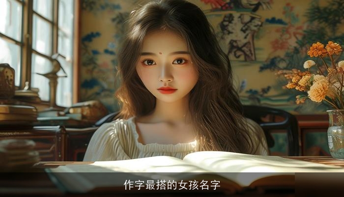 作字最搭的女孩名字