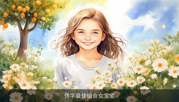 佟字最佳组合女宝宝