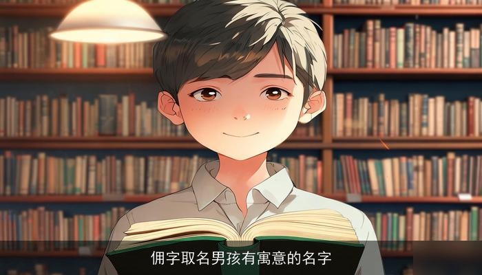 佣字取名男孩有寓意的名字