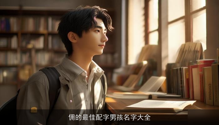 佣的最佳配字男孩名字大全