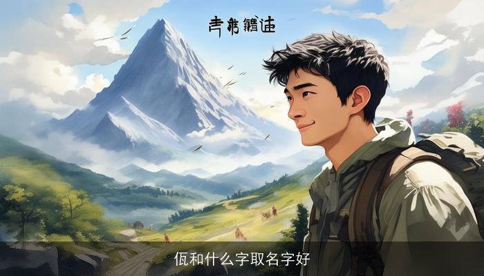佤和什么字取名字好