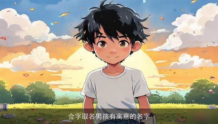 佥字取名男孩有寓意的名字