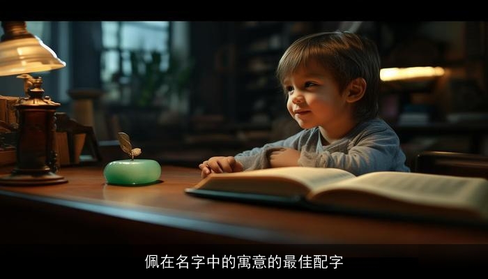 佩在名字中的寓意的最佳配字