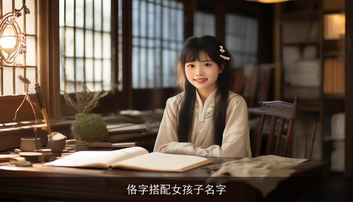 佫字搭配女孩子名字