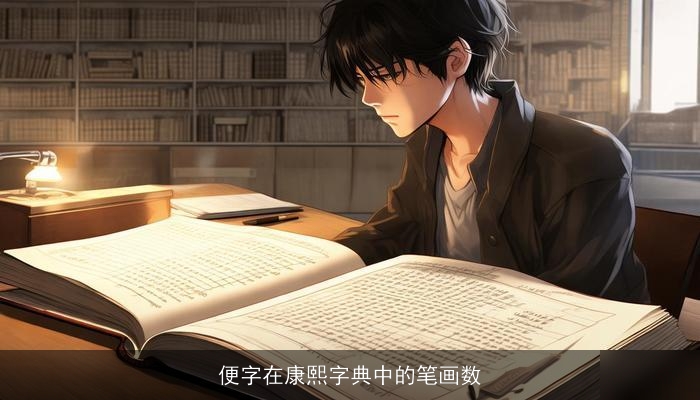便字在康熙字典中的笔画数