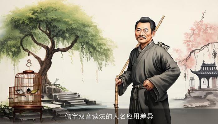 儋字双音读法的人名应用差异