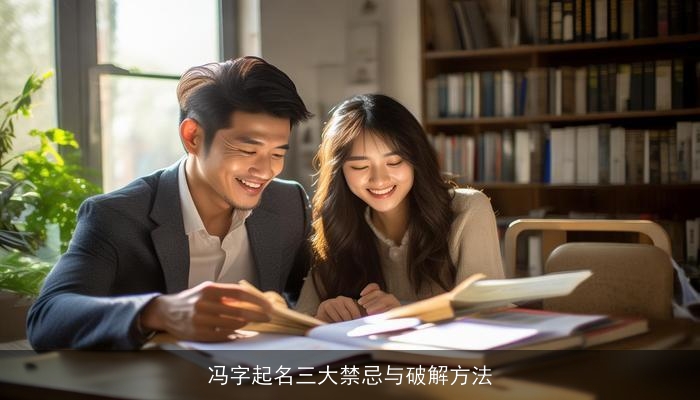 冯字起名三大禁忌与破解方法