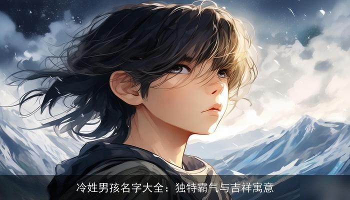 冷姓男孩名字大全：独特霸气与吉祥寓意