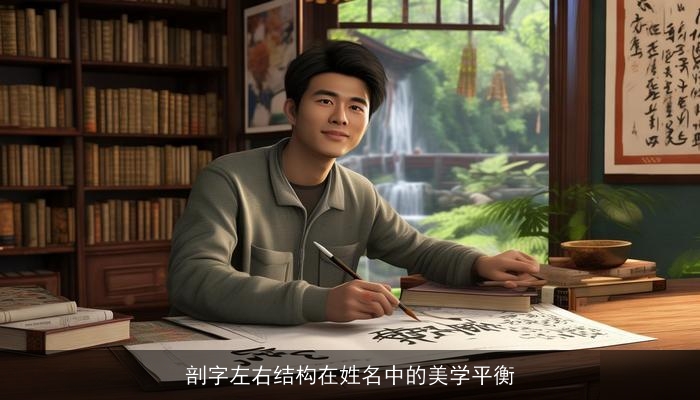 剖字左右结构在姓名中的美学平衡