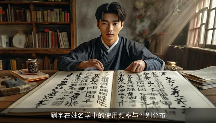 劂字在姓名学中的使用频率与性别分布