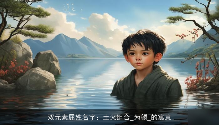 双元素屈姓名字：土火组合_为麟_的寓意