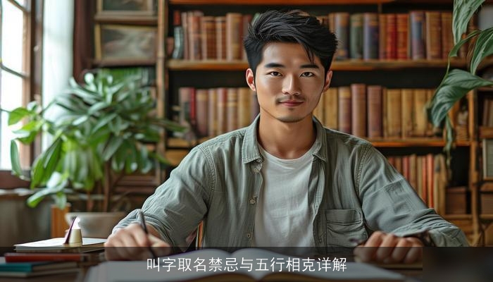叫字取名禁忌与五行相克详解