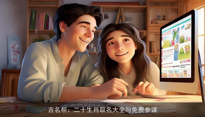 吉名帮：二十生肖取名大全与免费参谋
