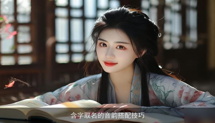 含字取名的音韵搭配技巧