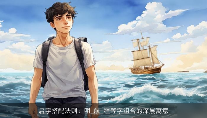 启字搭配法则：明_航_程等字组合的深层寓意
