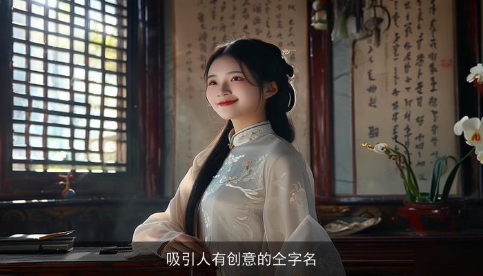 吸引人有创意的仝字名