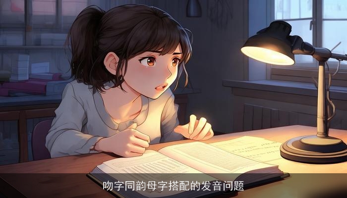 吻字同韵母字搭配的发音问题