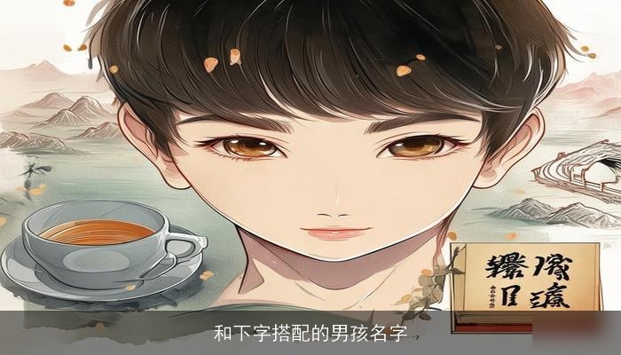和下字搭配的男孩名字
