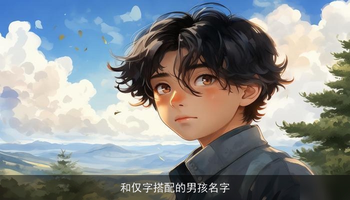 和仅字搭配的男孩名字