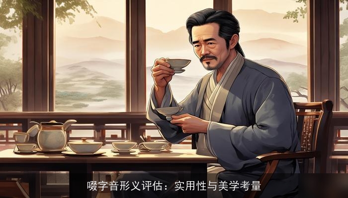 啜字音形义评估：实用性与美学考量