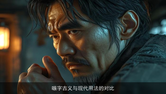 嗾字古义与现代用法的对比