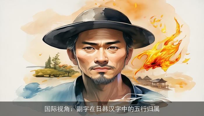 国际视角：副字在日韩汉字中的五行归属