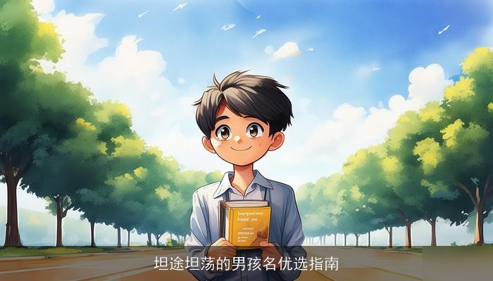 坦途坦荡的男孩名优选指南