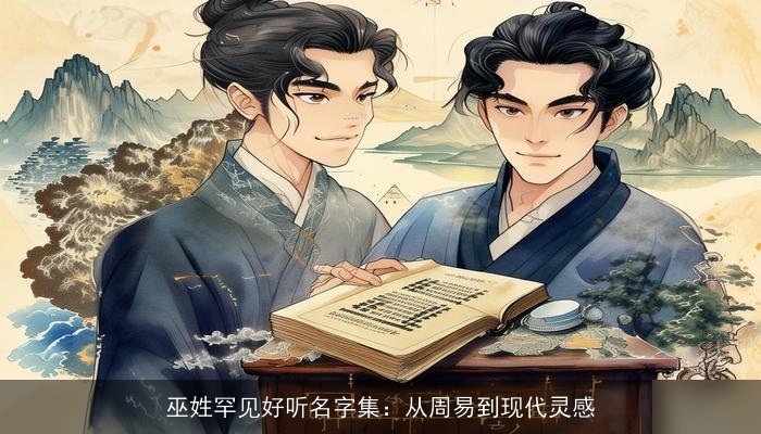 巫姓罕见好听名字集：从周易到现代灵感