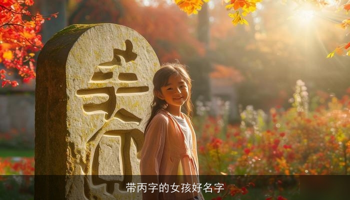 带丙字的女孩好名字