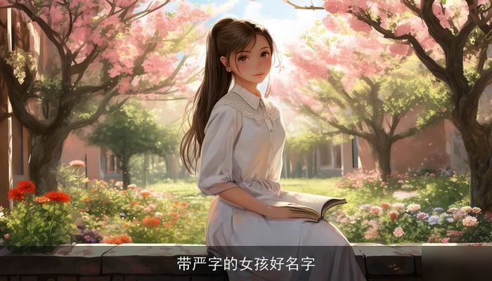 带严字的女孩好名字