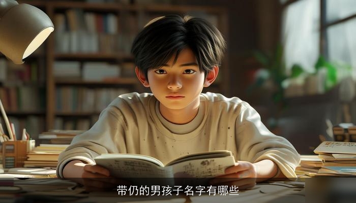 带仍的男孩子名字有哪些
