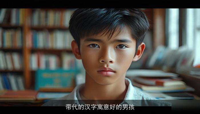 带代的汉字寓意好的男孩