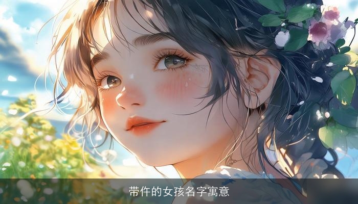 带仵的女孩名字寓意