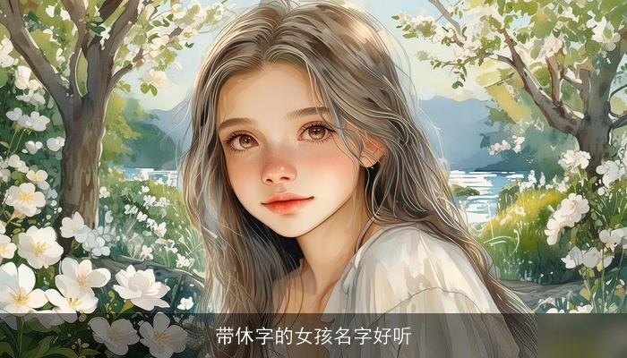 带休字的女孩名字好听