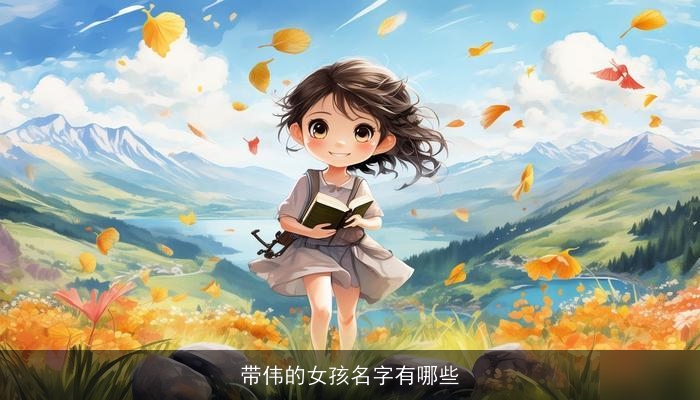 带伟的女孩名字有哪些