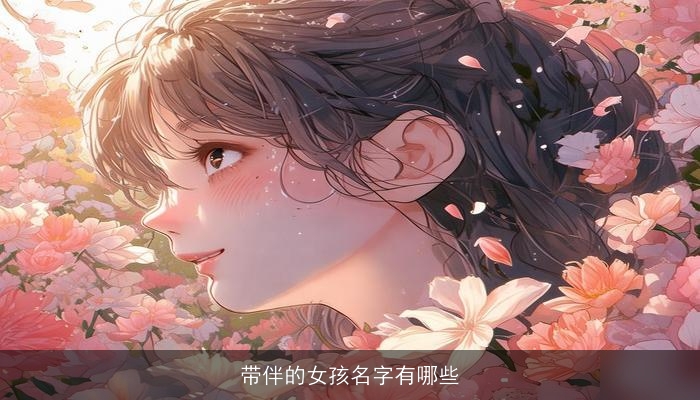 带伴的女孩名字有哪些