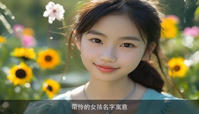 带伶的女孩名字寓意