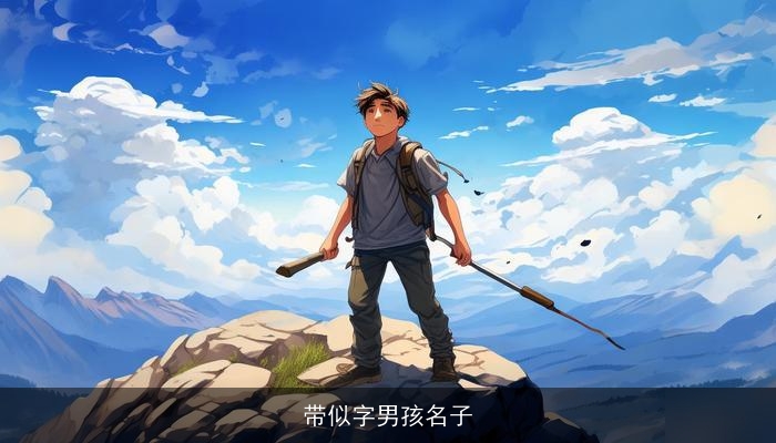 带似字男孩名子