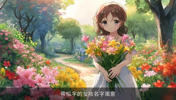 带似字的女孩名字寓意