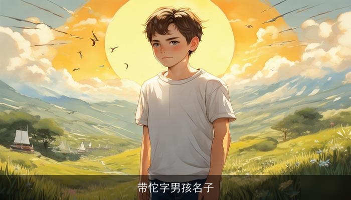 带佗字男孩名子