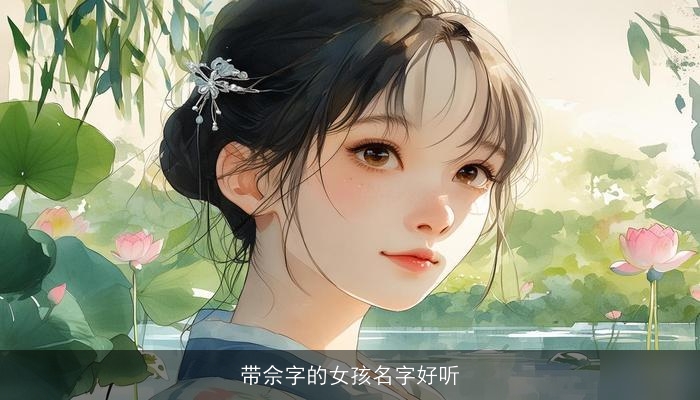 带佘字的女孩名字好听