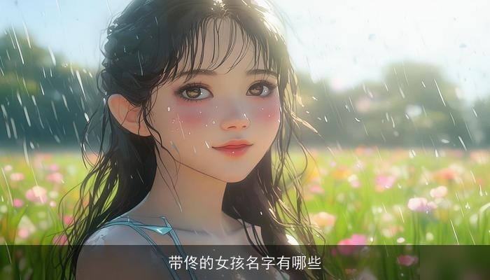 带佟的女孩名字有哪些