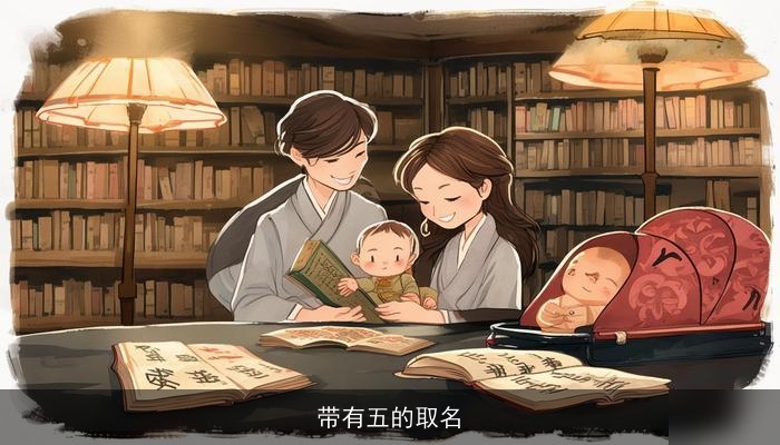带有五的取名