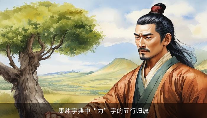 康熙字典中“力”字的五行归属